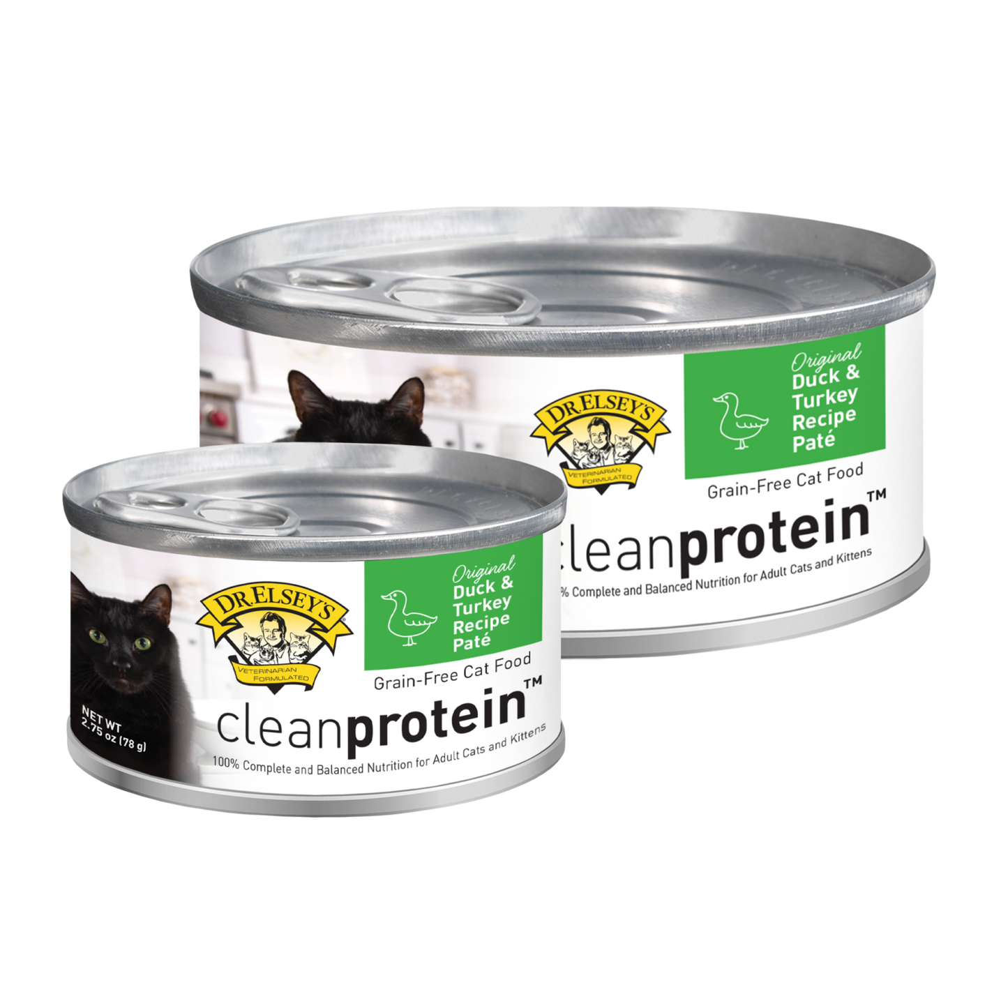 Comida húmeda para gatos DR. ELSEY'S: Cleanprotein Duck&Turkey Recipe