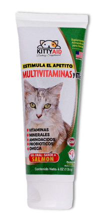 Suplemento KittyAid para Gatos: Multivitaminas y más 113gr