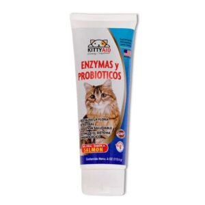 Suplemento KittyAid para Gatos: Enzimas y Probióticos 113gr