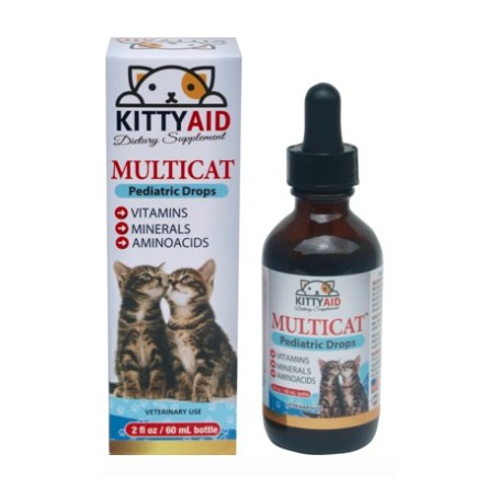 Suplemento KittyAid para Gatos: Multicat 60 ml