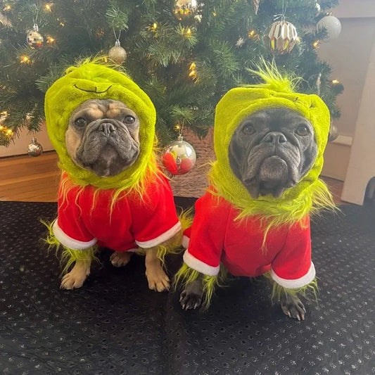 Disfraz temático para navidad grinch
