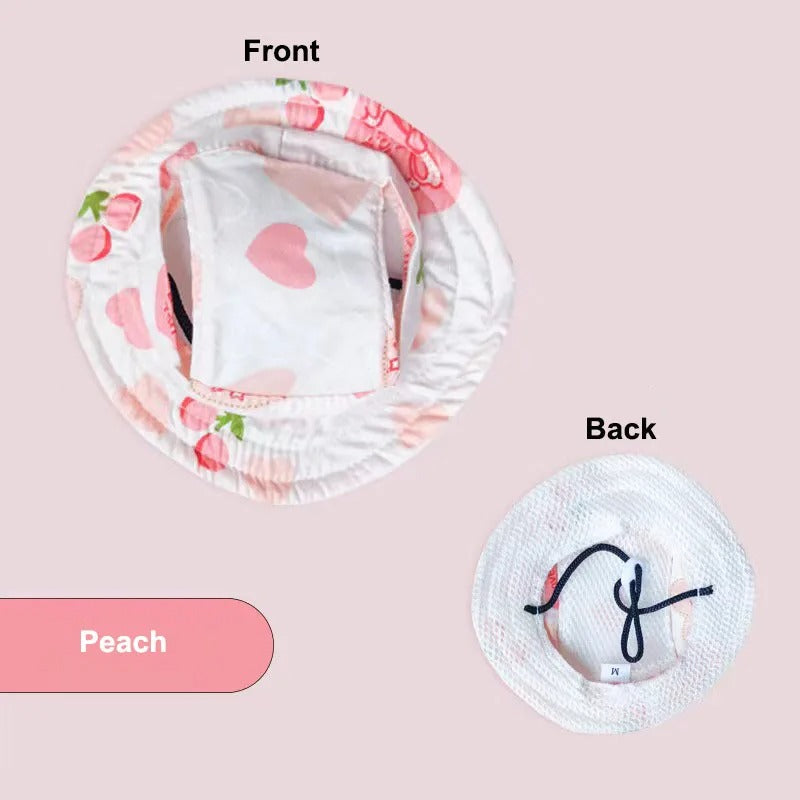 Sombrero con estampado para mascotas