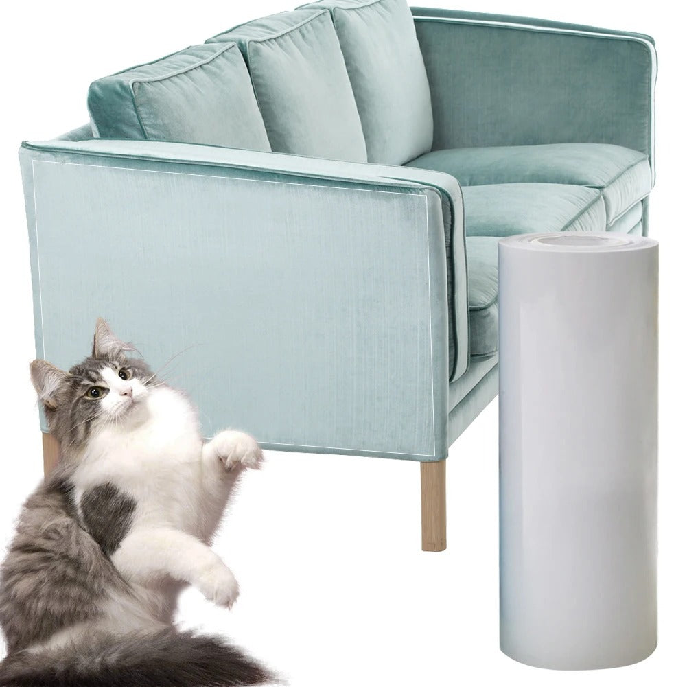 Rollo de vinilo transparente para sofa 30cm*500cm