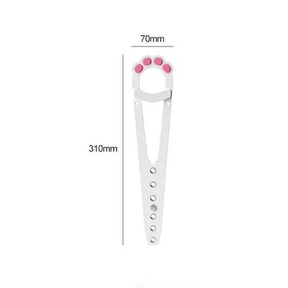 Pestillo de soporte de puerta para gato de ancho ajustable