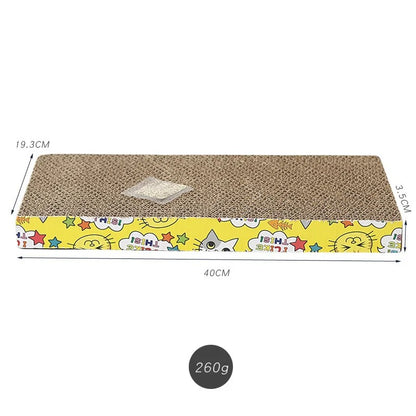 Rascadores sencillo planos de cartón para gatos
