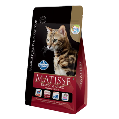 Comida para Gato Farmina: Matisse, Adulto, Pollo y Arroz