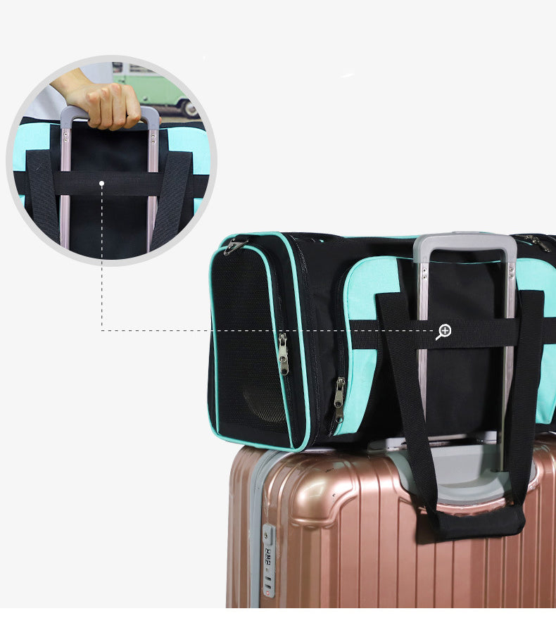 Bolso transportador para viajes (medidas aceptadas por aerolíneas)