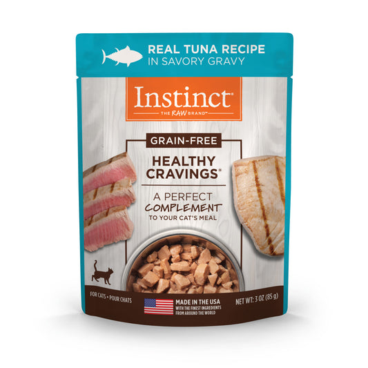 Alimento Húmedo para Gatos Instinct: Healthy Cravings Tuna Recipe 85gr