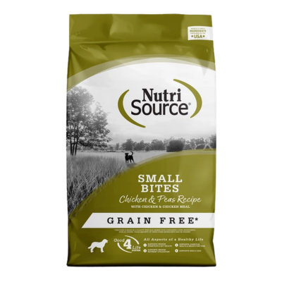 Comida para Perro Nutri Source: Adulto, Small bites sabor a pollo  GRAIN FREE 1.8kg