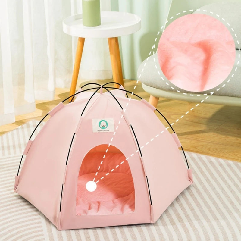 Teepee para mascotas pequeñas (tipi)