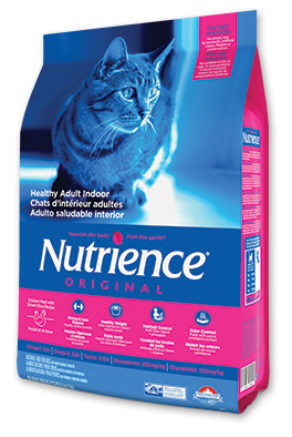 Comida para Gatos Nutrience: Original Adulto Saludable Indoor, Pollo con Arroz Integral 2.5KG