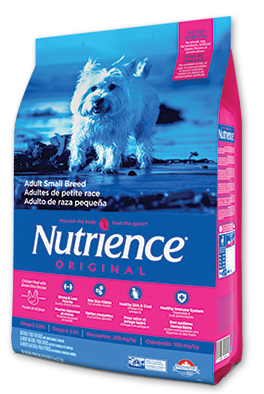 Comida para Perros Nutrience: Original Adulto, Raza Pequeña, Pollo con Arroz Integral 2.5KG