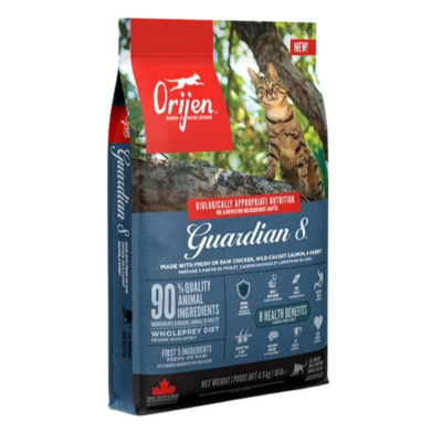 Comida para Gato Orijen: Adultos, Guardian 8 1.8kg/4.5kg
