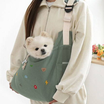 Bolso cargador estilo coreano para perros