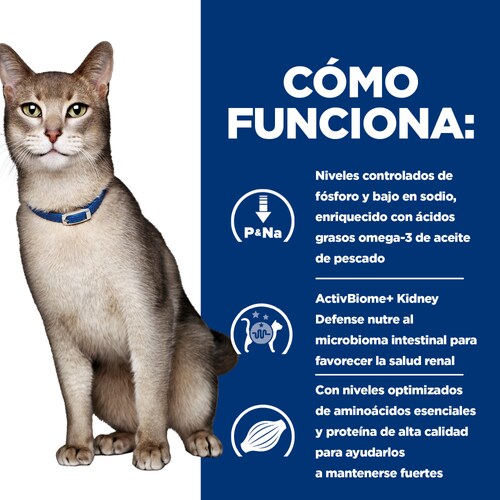 Comida húmeda para gato Hills: Prescription Diet Renal K/D 156 g