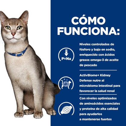 Comida húmeda para gato Hills: Prescription Diet Renal K/D 156 g