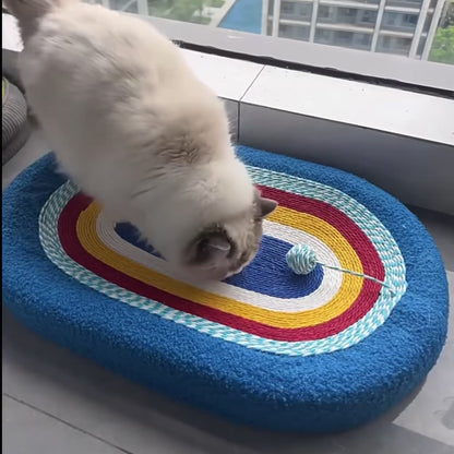 Rascador de cuerda para gatos espacial (Redondo y Ovalado)