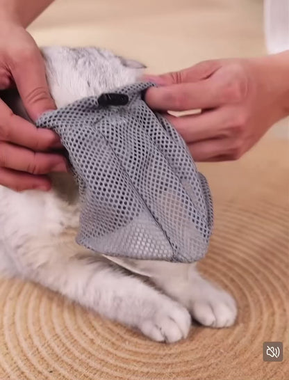 Bozal transpirable completo de gatos
