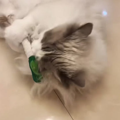 Juguete para gatos de matatabi con forma de apio