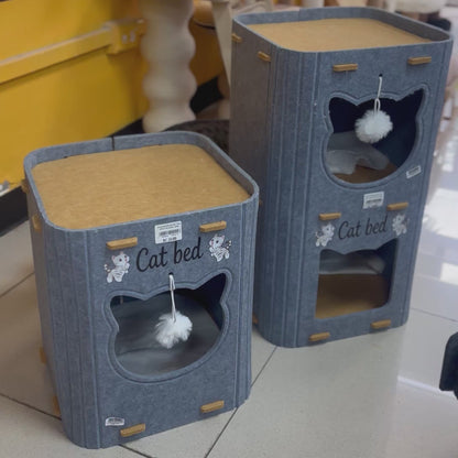 Rascador de fieltro RF07 para gatos (Dos tamaños disponibles)