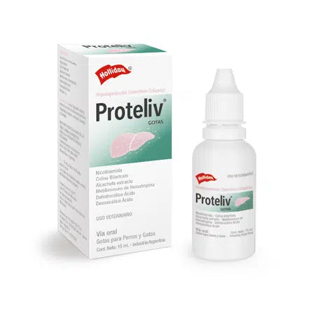 Proteliv Protector Hepático para Perros y Gatos: Suspensión Oral, 15Ml