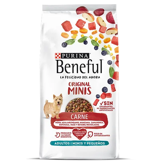 Comida para Perro Purina: Beneful, Adulto, Raza pequeña Carne 2KG