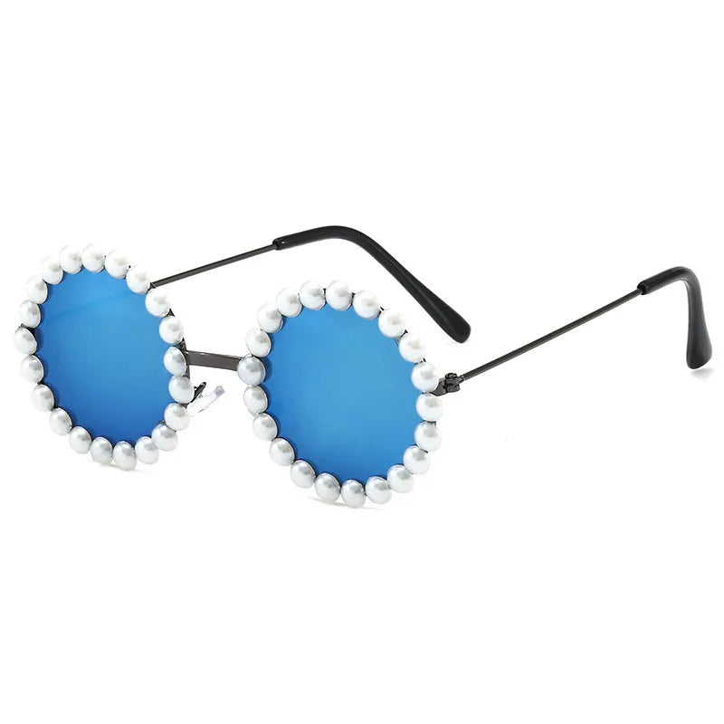 Lentes de sol con perlas para mascotas