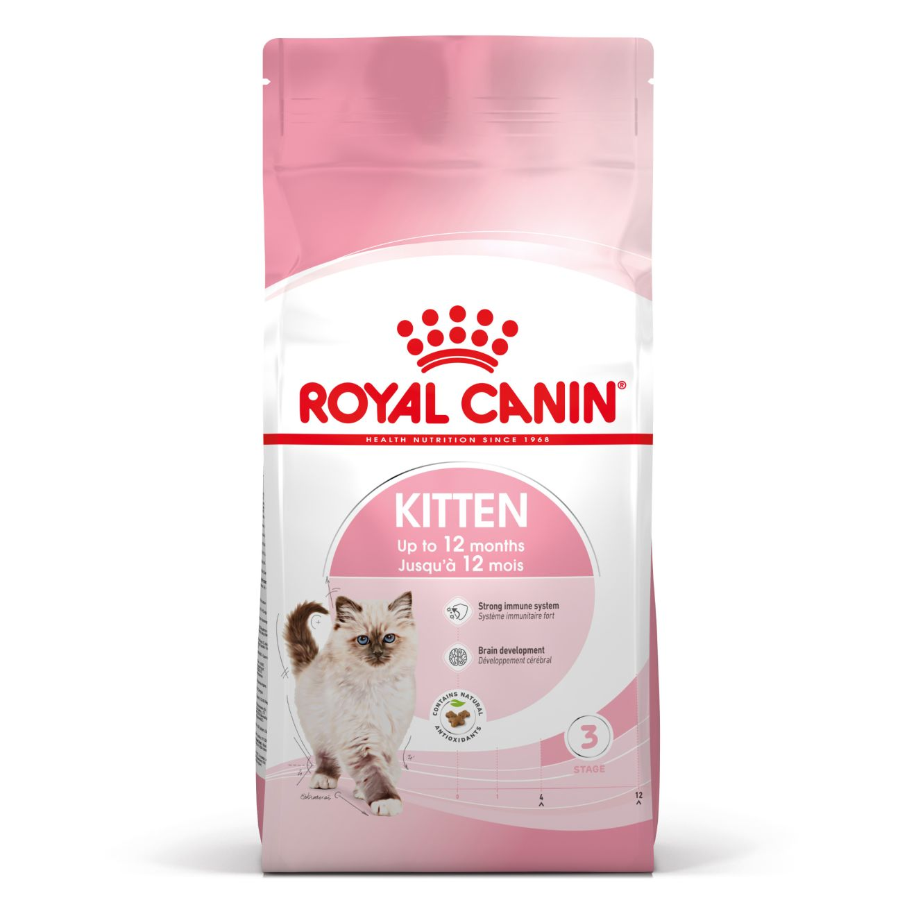 Comida para Gato Royal Canin:  Second Age, Kitten, 400g, 2KG