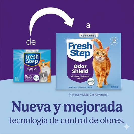 Arena para gatos Fresh Step Multi Cat 14lb (6.35kg)