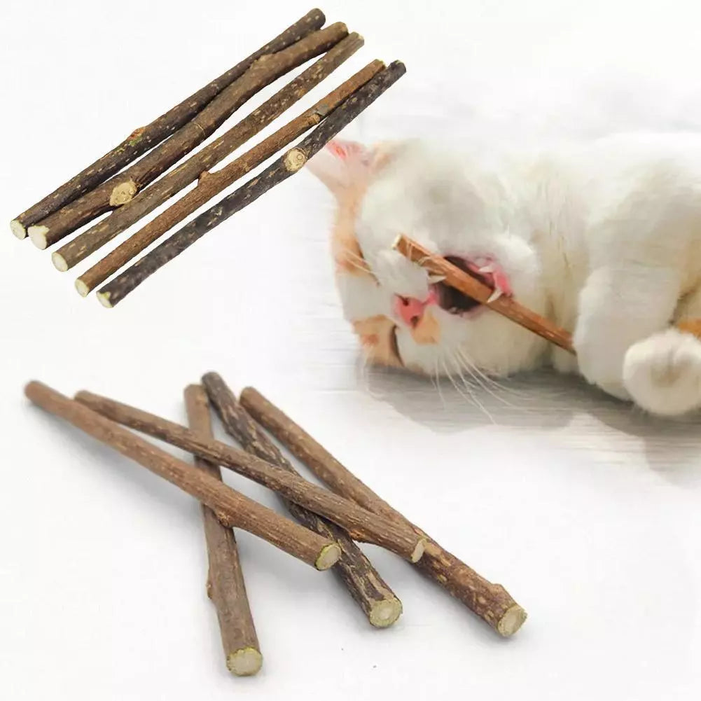 Palitos de matatabi para gatos