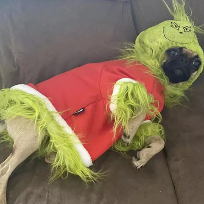 Disfraz temático para navidad grinch