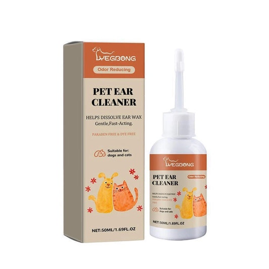 Gotas para los oídos de mascotas y aliviar la picazón 50ml
