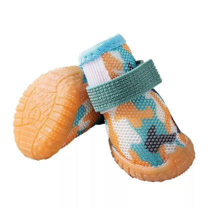 Zapatos con antideslizante para mascotas