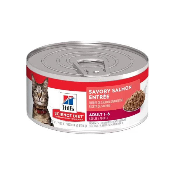 Comida Húmeda para Gato Hills: Adulto 1-6 82g (2 sabores)