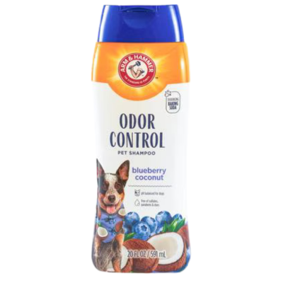 Shampoo para Perro Arm&Hammer: Control de olores, con aroma a arándanos y coco 591ml