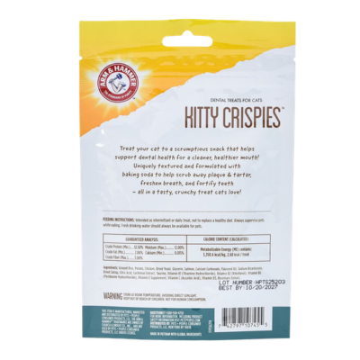Snacks para Gato Arm & Hammer: Kitty Crispies 2 sabores 20 oz