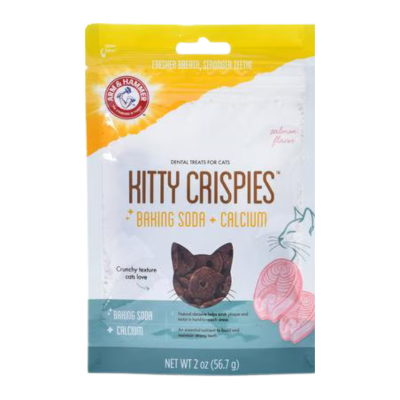 Snacks para Gato Arm & Hammer: Kitty Crispies 2 sabores 20 oz