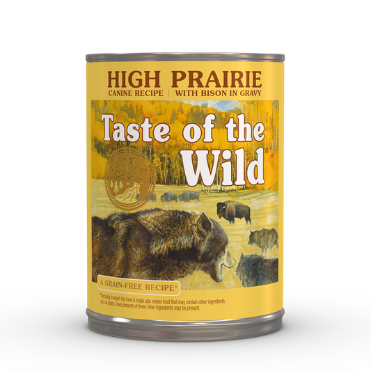 Comida húmeda para perros Taste of the Wild: High Prairie Lata 374 gr