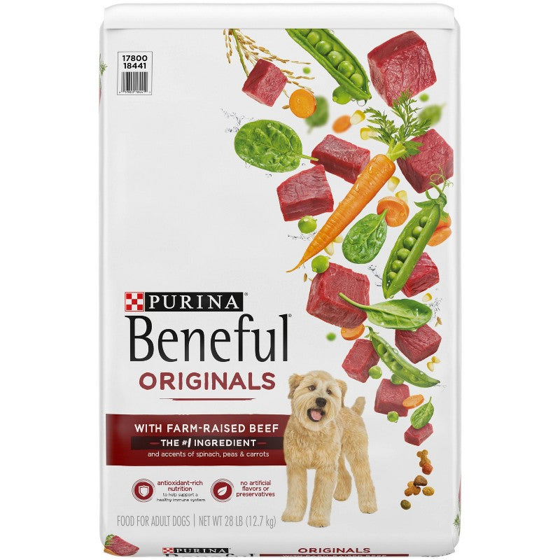 Comida para Perro Purina: Beneful Originals carne, perros adultos 3.5lbs