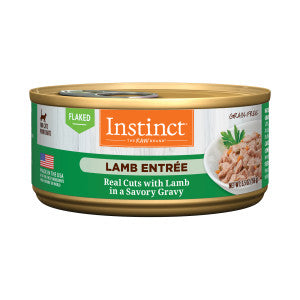 Comida Húmeda para Gato Instinct: Flaked Lamb Entreé 85gr