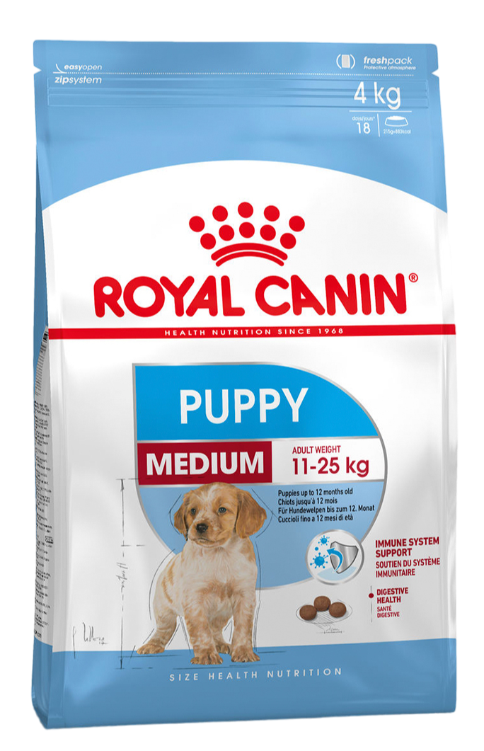 Comida para Perro Royal Canin: Puppy,Medium