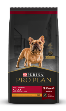 Comida para Perro Purina: Pro Plan, Aduto, Pollo, Razas pequeñas 3KG