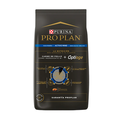 Comida para Perro Purina: Pro Plan, Adulto 7+, Active Mind 3KG