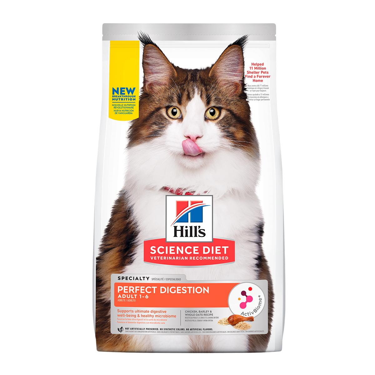 Comida para Gato Hills: Science Diet Perfect Digestion 1.58kg