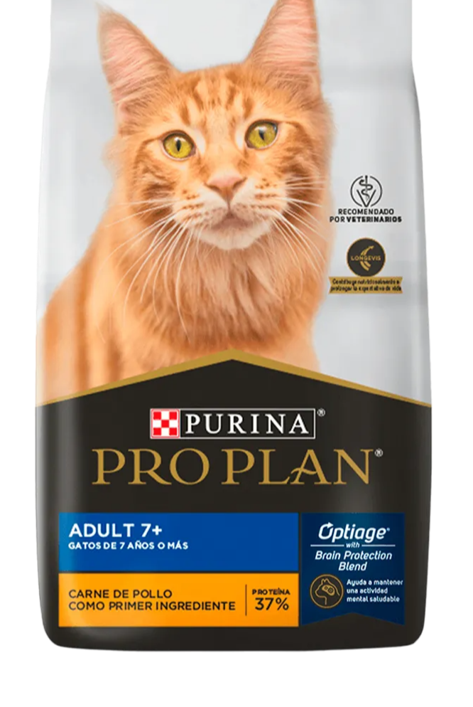 Comida para Gato Purina: Pro Plan, Adulto 7+ 3KG