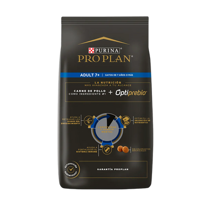 Comida para Gato Purina: Pro Plan, Adulto 7+ 3KG