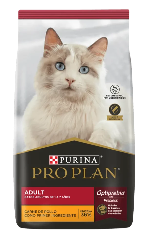 Comida para Gato Purina: Pro Plan, Adulto, Pollo 3KG