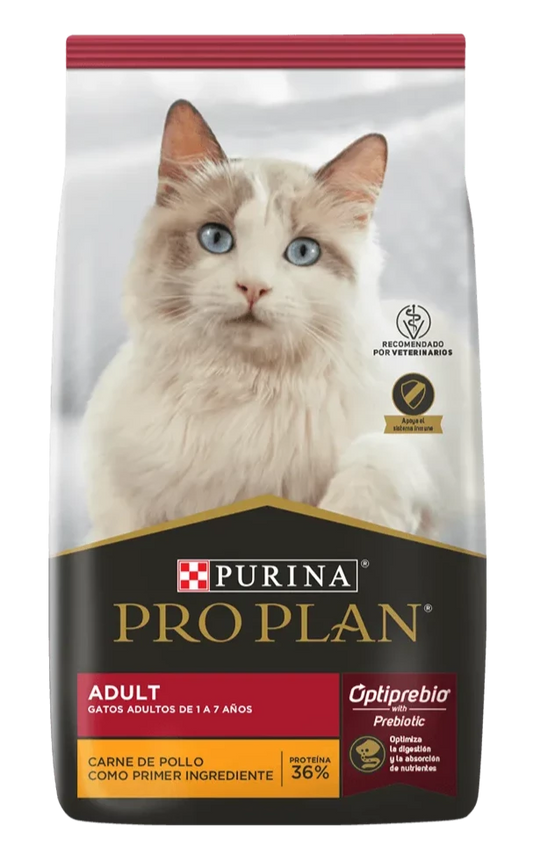 Comida para Gato Purina: Pro Plan, Adulto, Pollo 1KG/3KG