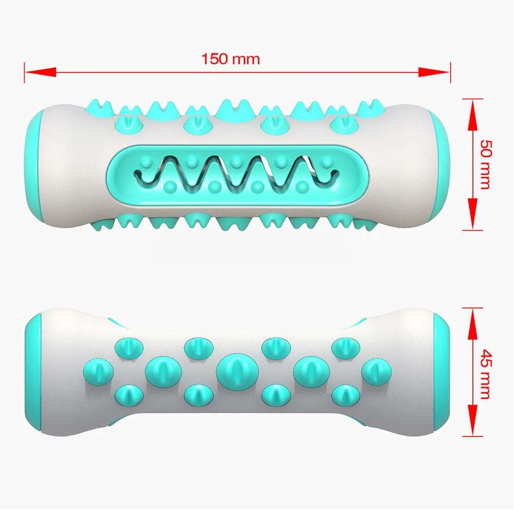 Juguetes de cepillo de dientes molares para perros