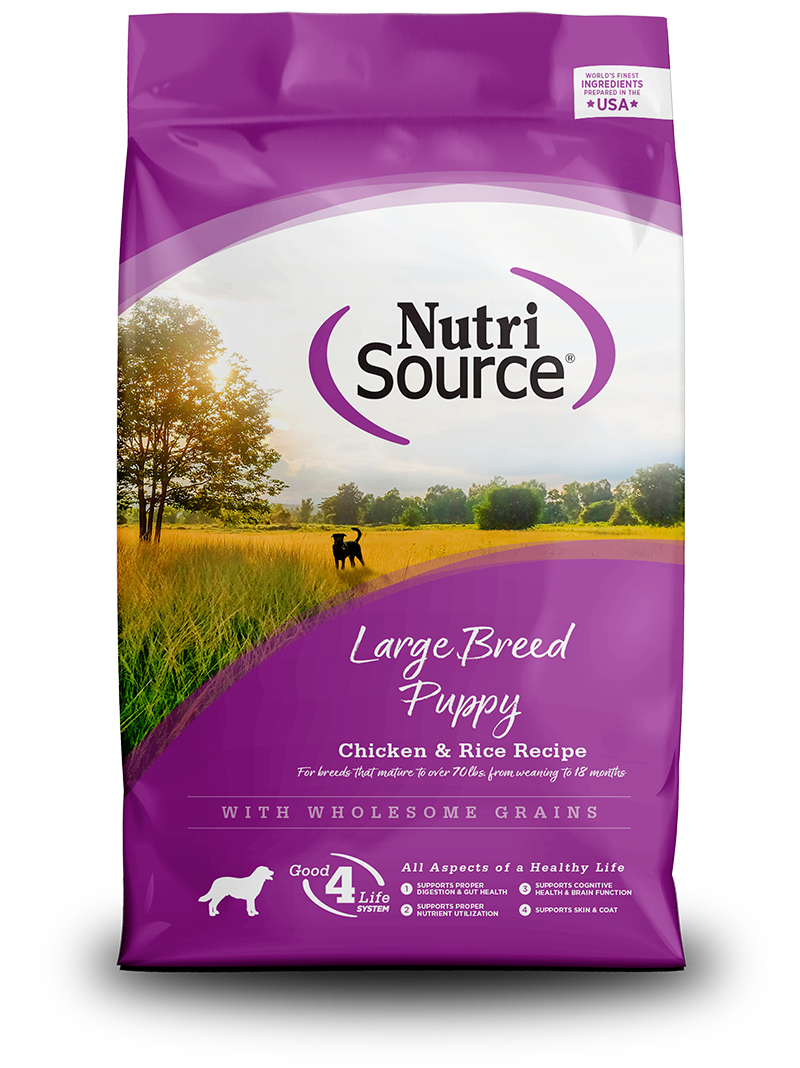 Comida para Perro Nutri Source: Cachorros Raza Grandes 2.26 KG